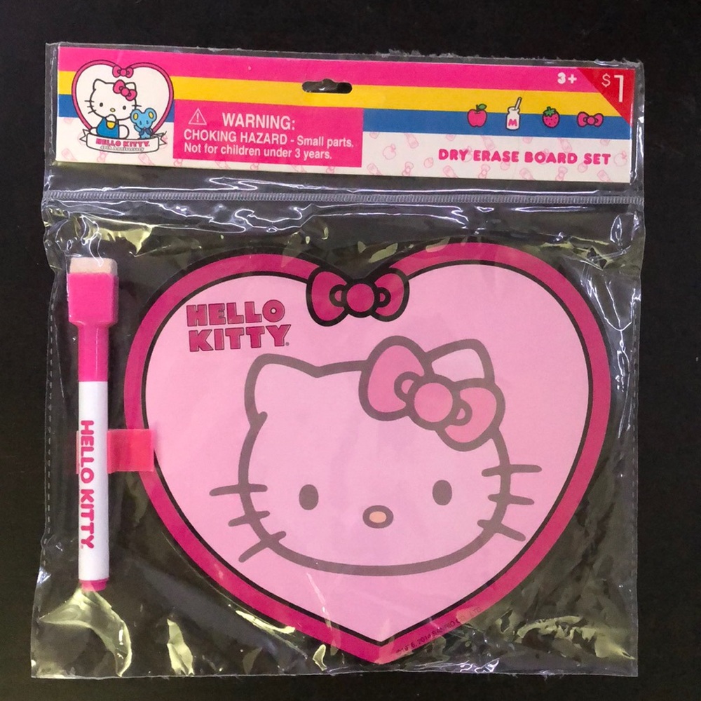 Hello Kitty Dry Erase Board Set